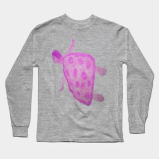 Pink Sea Turtle Long Sleeve T-Shirt